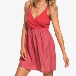 roxy polka dot dress